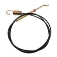 thumbnail image 1 of MOMOJIA Snow Thrower Clutch Control Cable 45Inch With Z Bend Lever And Spring Terminals, 1 of 7
