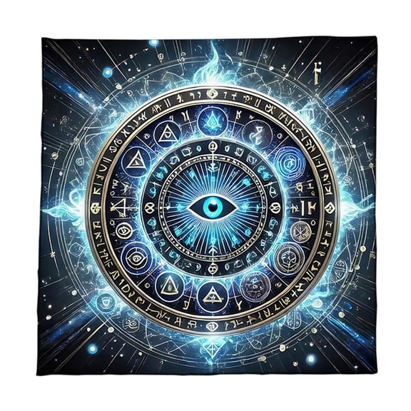 MOMOJIA Soft Long Wearing Fabric Altar Cloth Foldable Design Suitable for Readings