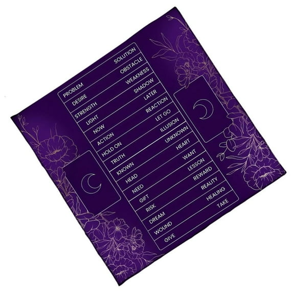 MOMOJIA Softable Velvets Divination Cloth Durability Tarots Tablecloth Plush Velvets