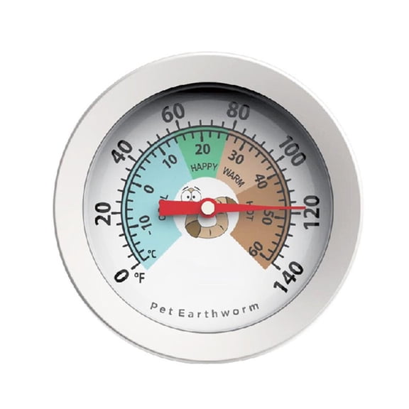 MOMOJIA Soil Thermometer, Long Stem, Waterproof, for and Transplanting Garden Temperature Measurement 10~76°C