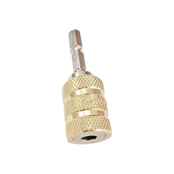 MOMOJIA Solid 6.35mm Magnetic Tool Extension Rod Hexagonal Shanks Design Universal Tool Compatibility
