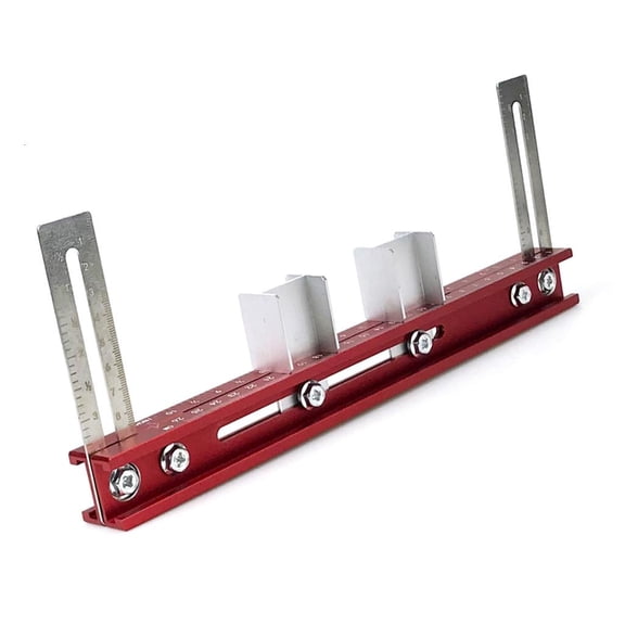 MOMOJIA Versatility Cabinet Hardware Jig Wardrobe Installation Ruler for Closet Project