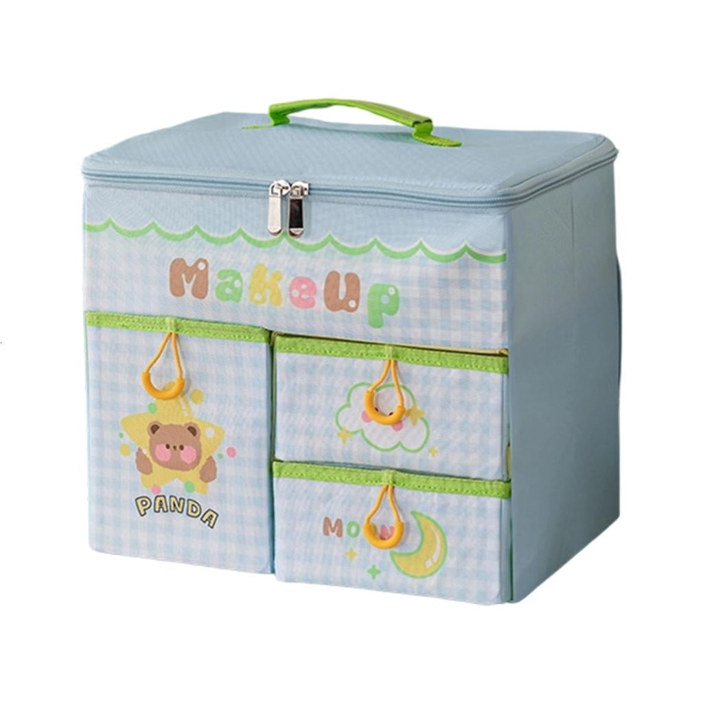 MOMOJIA Space Saving Cosmetic Organizers Multi Compartment Pull Out ...