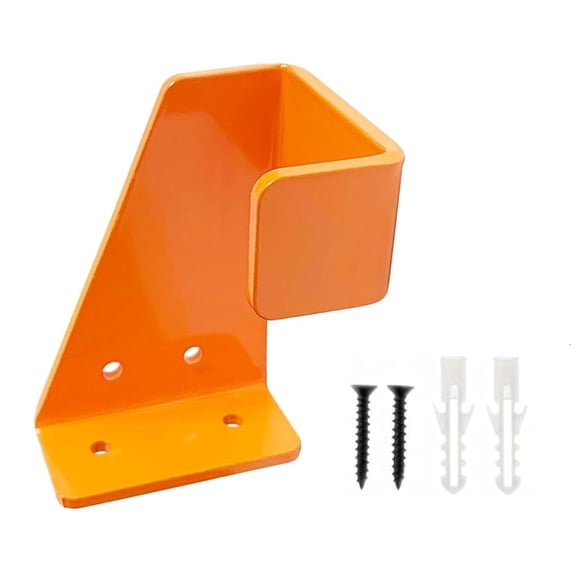MOMOJIA Space Saving Wall Mount Tool Holders Designed for Heavy Chainsaws Maximizing Vertical Storage in Compact Areas
