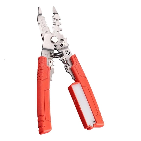 MOMOJIA Spring Assisted Voltage Tester And Cable Stripper Tool Lightweight Design For Electric Circuit Maintenance DIY Projects