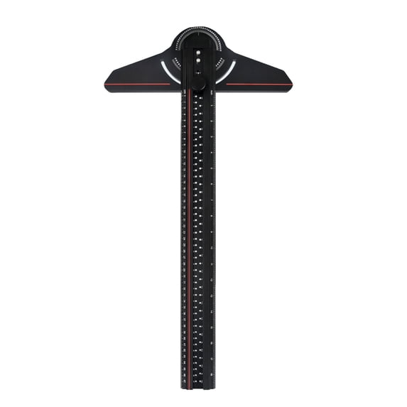 MOMOJIA Square Ruler Construction Ruler Positioning Scribing Ruler Woodworking Gauge