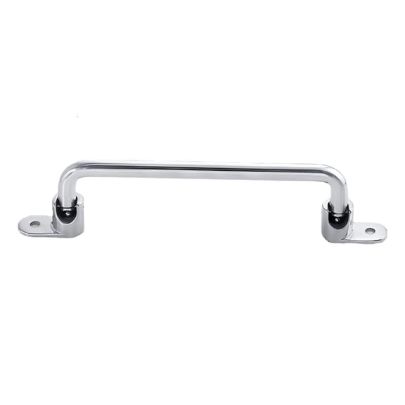 MOMOJIA Stainless Steel Cabinet Pull Handle Space Saving 90 Degrees Folding Door Pull