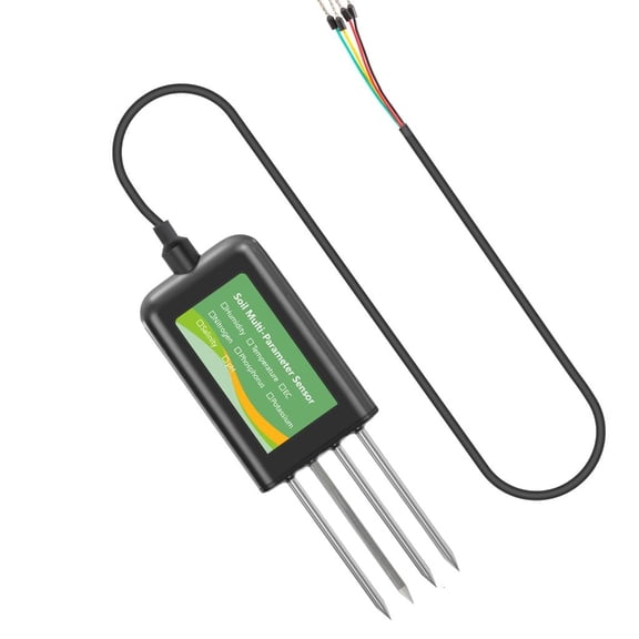 MOMOJIA Stainless Steel Soil Tester 8 Function Computer Link Precisions Measurement Tool