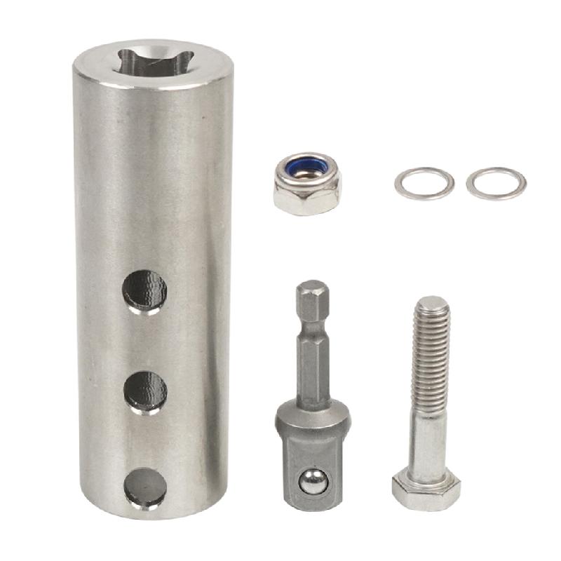 Scissor Jack Adapter, 1/2inch Scissor Jack Booradapter voor Klopboormachines Socket Automotive Jack RV Trailer Leveling Jack, Slijtvast en Duurzaam