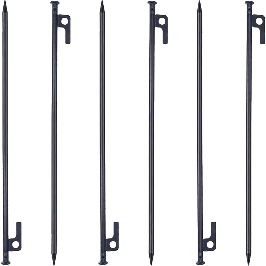 MOMOJIA Steel Camping Stakes Reinforced for Secure Tent Setups Various Environment