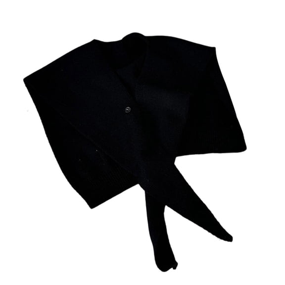 MOMOJIA Stylish Shoulder Capelet Scarf Polyester Fabric For Casual or Formal Occasion