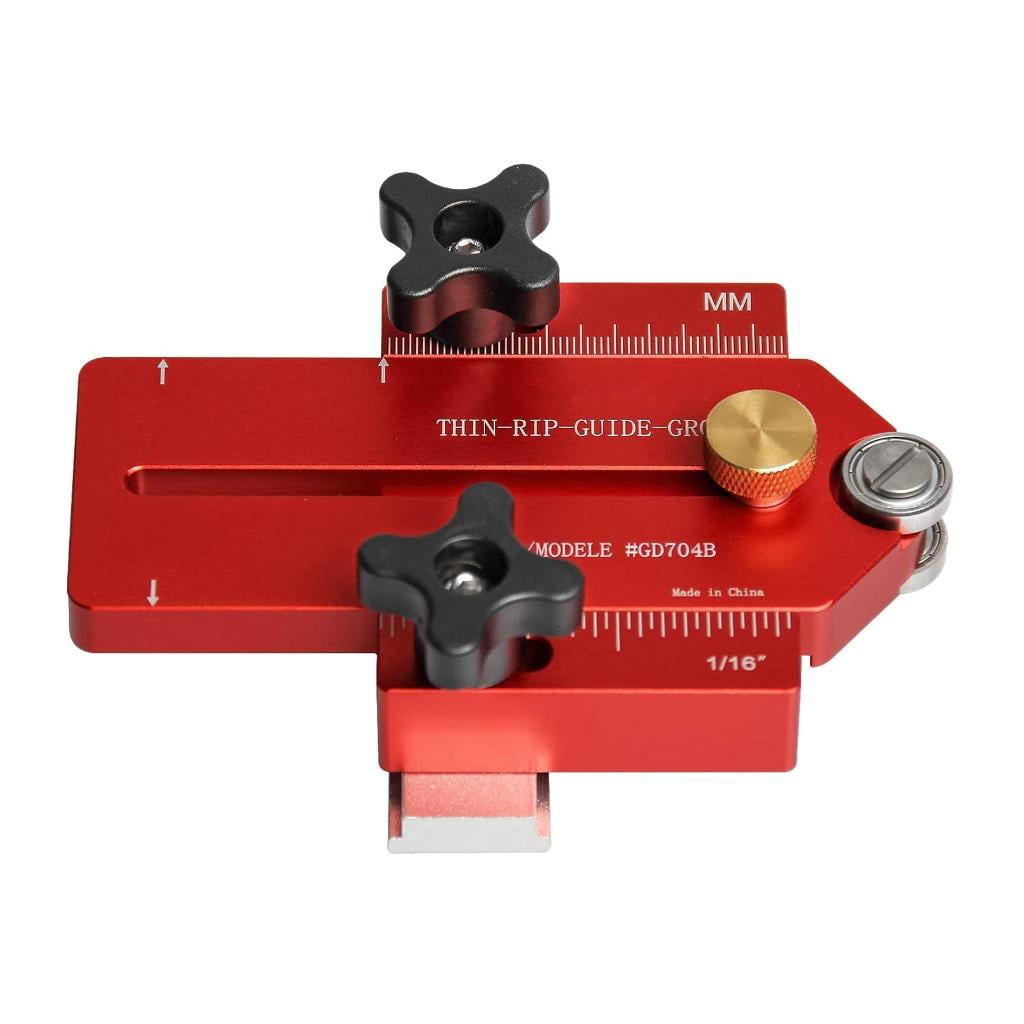 MOMOJIA Extended Thin Rips Jig Table Saw Jig Guides for Repeat Narrow Strip Cuts Router