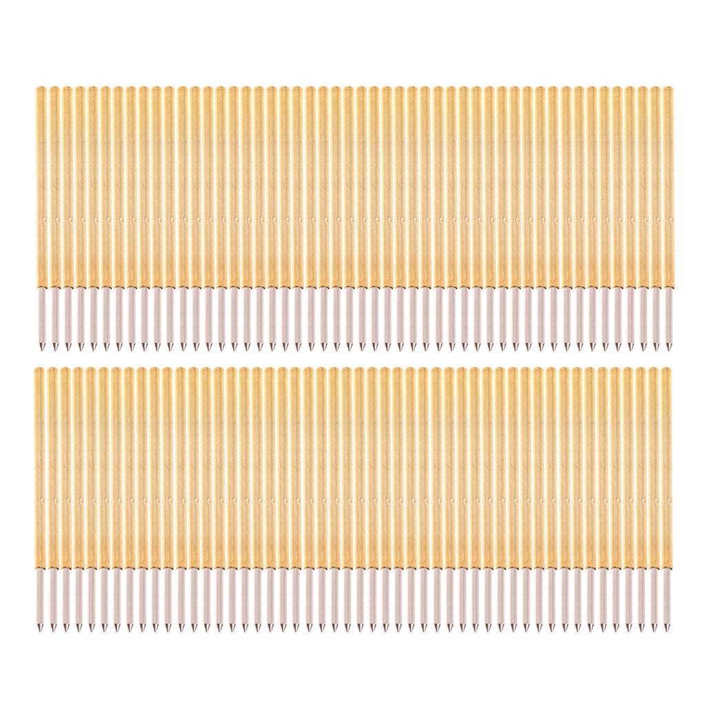 100 Stuks Pogo Pins – Veertestpennen Voor PCB, Diameter 0,68-2,36 Mm, Kies Uit Verschillende Modellen