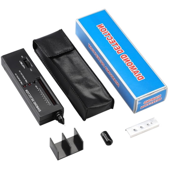 MOMOJIA Thermal Conductivity Technology LED Display Jewelry Gem Identification Tool