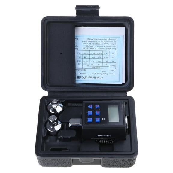 MOMOJIA Torsion Measuring Tester LCD Display Steel Torque Monitor Wrench Torque Meter