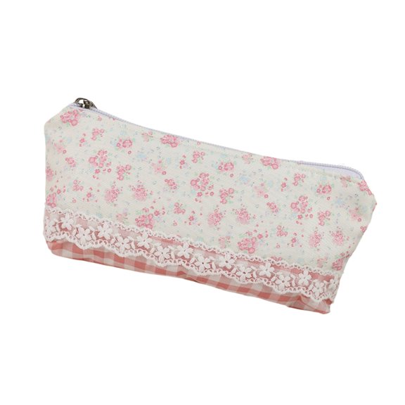 MOMOJIA Traditional Pencil Planner Water Resistant Fabric Zippered Cosmetic Case For Students Specialists Mobile