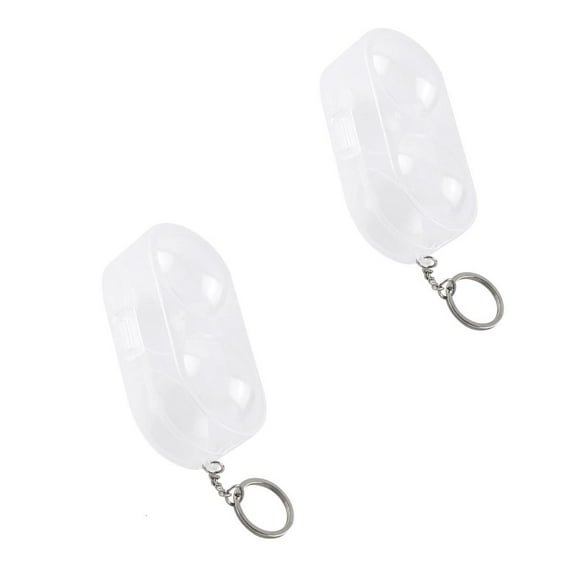 MOMOJIA Transparents Table Tennis Ball Storage Container Holds Hard Plastic Light weight Travel Friendly Hook Attachment