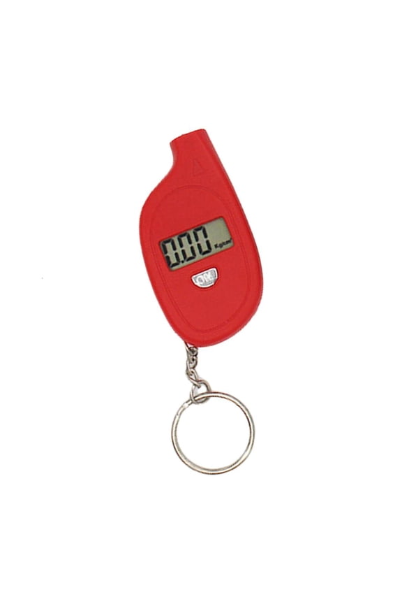 Travel Friendly Mini Tire Pressure Gauge Reader Keychain For All Driver