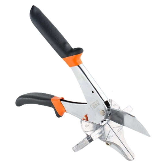 MOMOJIA Trim Shears Hand Tool For Cutting Plastic PVC, Multi Angle Miter Shear Cutter, 45-135 Degree Adjustable Angle Scissors