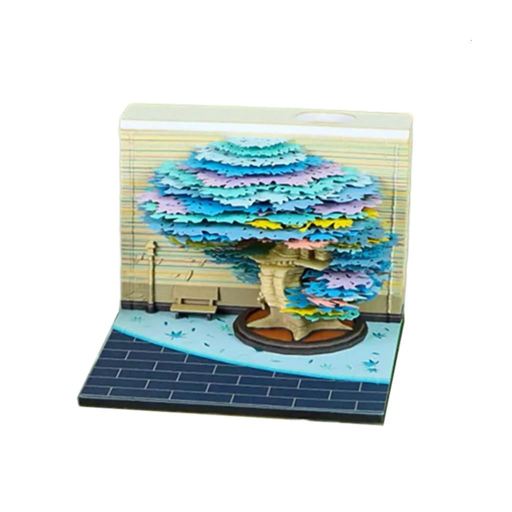 MOMOJIA Twenty twenty six Spring Jungle Papercraft Calendar Weekly Planner With Detachable Record Exemplary For Time Management And Office Deck