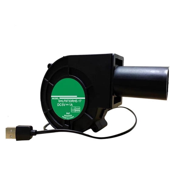 MOMOJIA USB 5V Blower Fan For Outdoor Camping Barbecue Fire Ignition And Airflows Boost