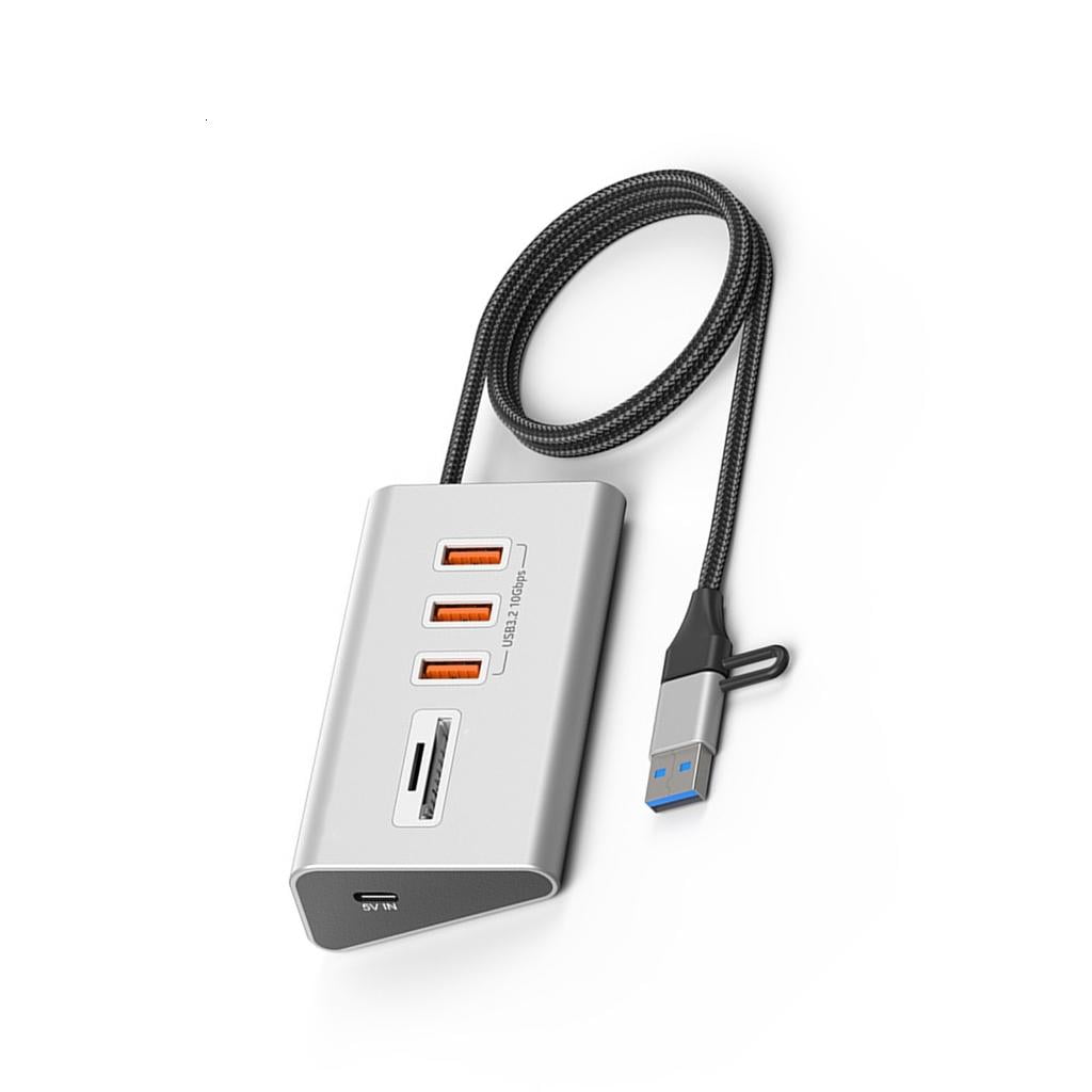 MOMOJIA USB C Hubs 10Gbps Fast Speed Data Transfer Multiple Port Adapter For Devices