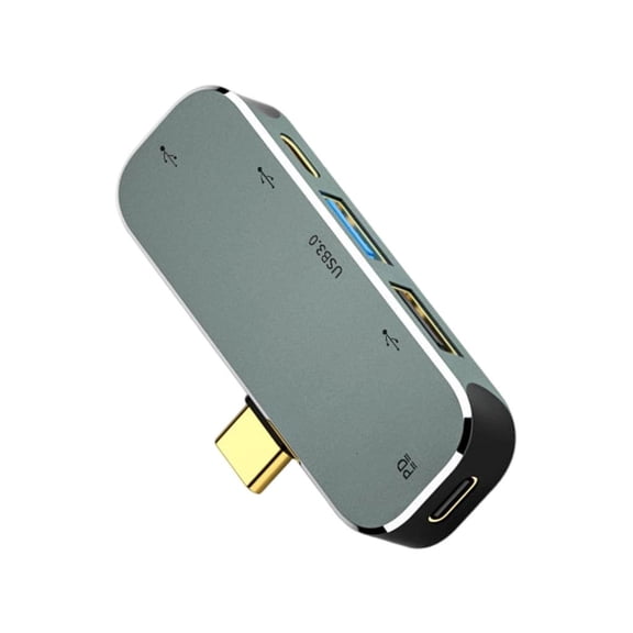 MOMOJIA USB C to HDTV Converters Hubs with USB3.0 Port Size for Laptop Accessories