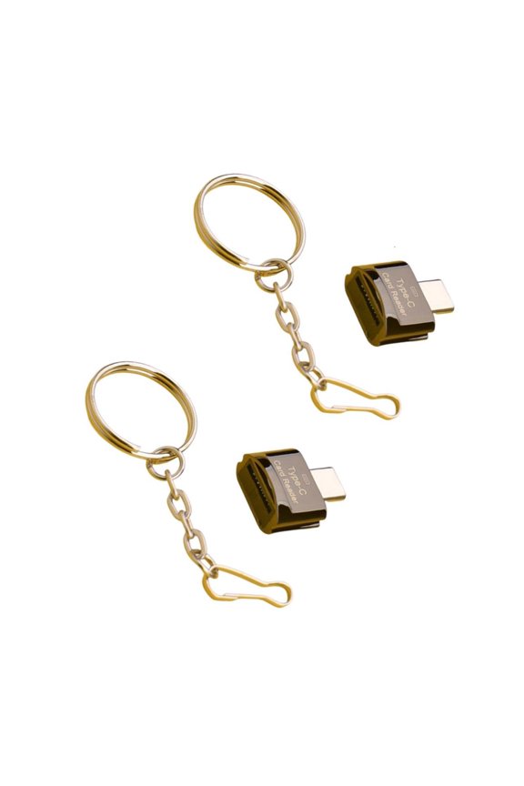 USB CREATE To TF Card Reader OTG Transportable Memory Card Link With Keychain Plan