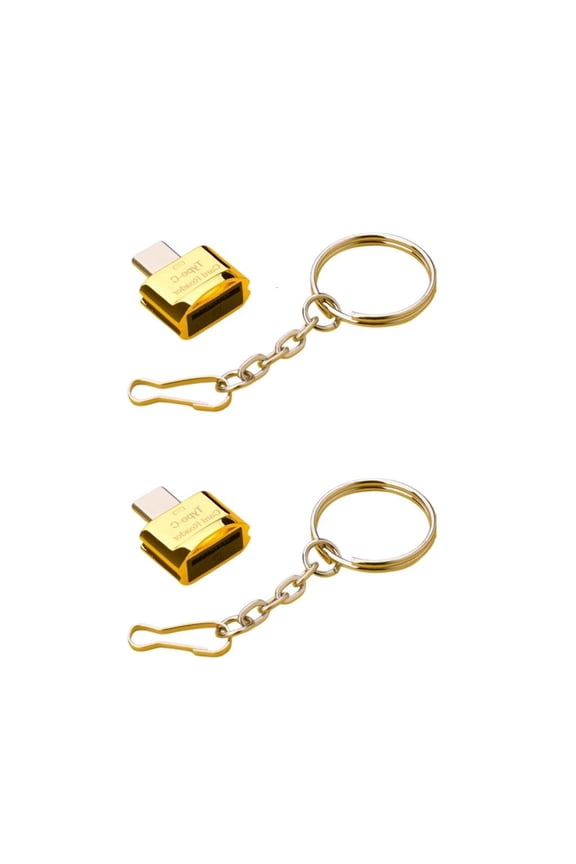 USB CREATE To TF Card Reader OTG Transportable Memory Card Link With Keychain Plan