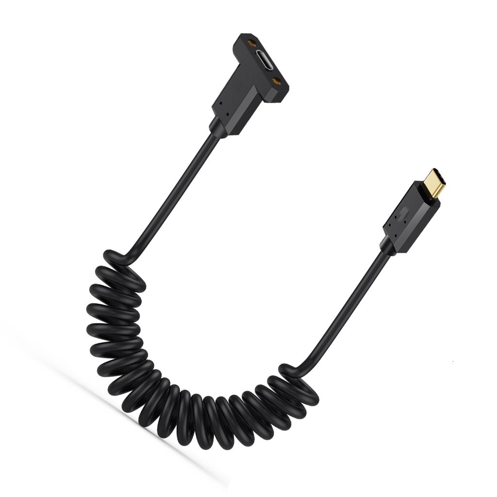 Spring Loaded Cable Button MOMOJIA USB5 Type C Spring Loaded Cable 240W PD3 1 Charging 80Gbps ...