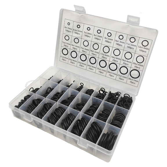 MOMOJIA All in One Rubber Seal Pack 1200pcs Sealing O Rings for Plumbing and Repair