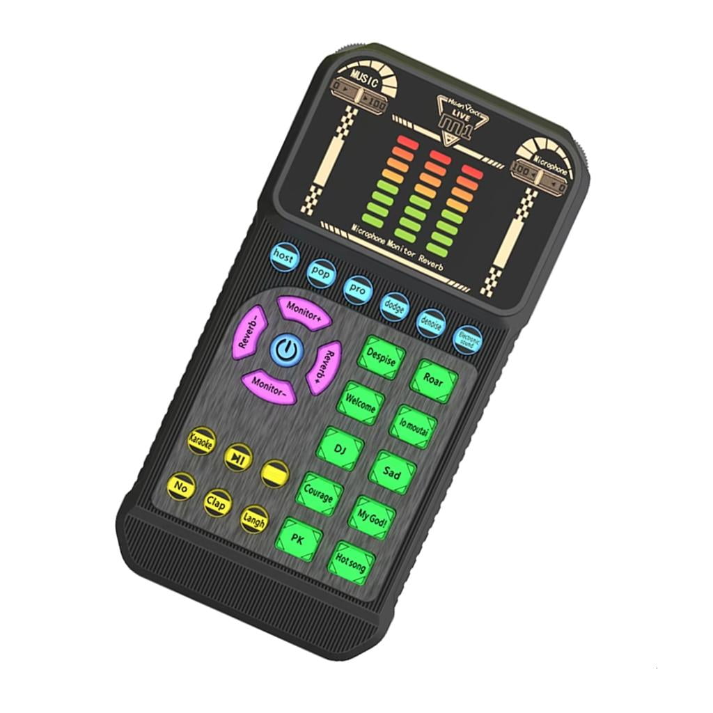 MOMOJIA Universal USB Audios Interfaces Sound Card For Gaming Streaming Clear Voice Capture Build