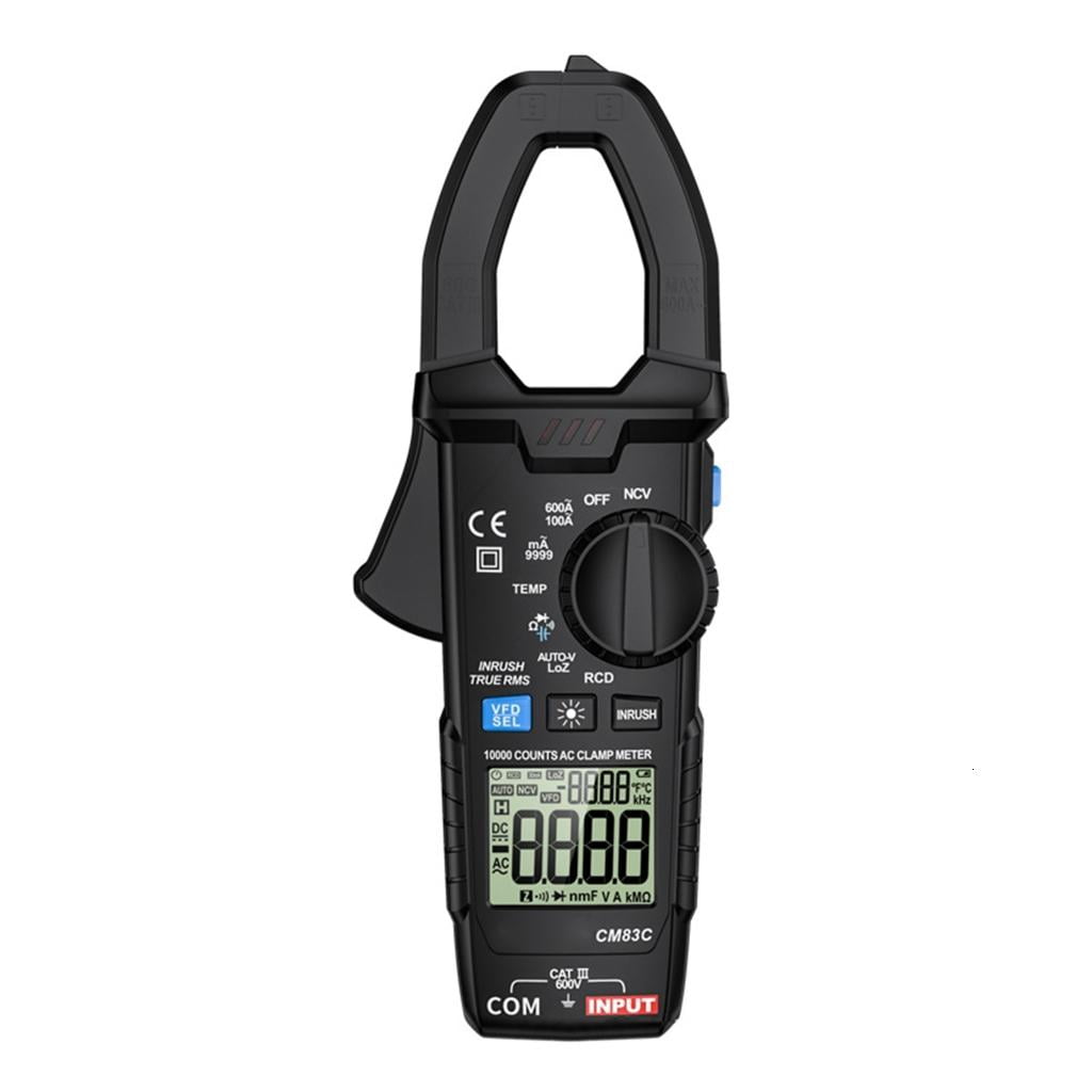 MOMOJIA Upgraded Digital Clamp Meter High Accuracy Multimeter with LCD Backlight NCV
