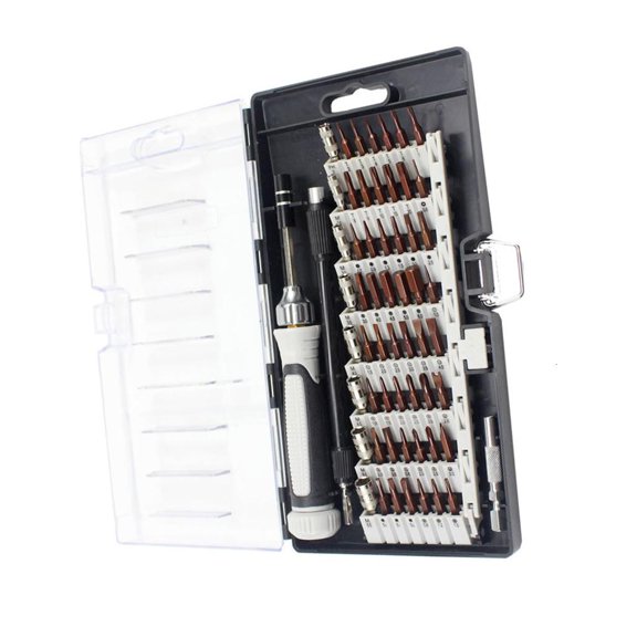 MOMOJIA Upgraded Steel Screwdriver Tool Set Precise Magnetic Bit For Smartphone Laptop Repair Featuring Comfortable Grip Design