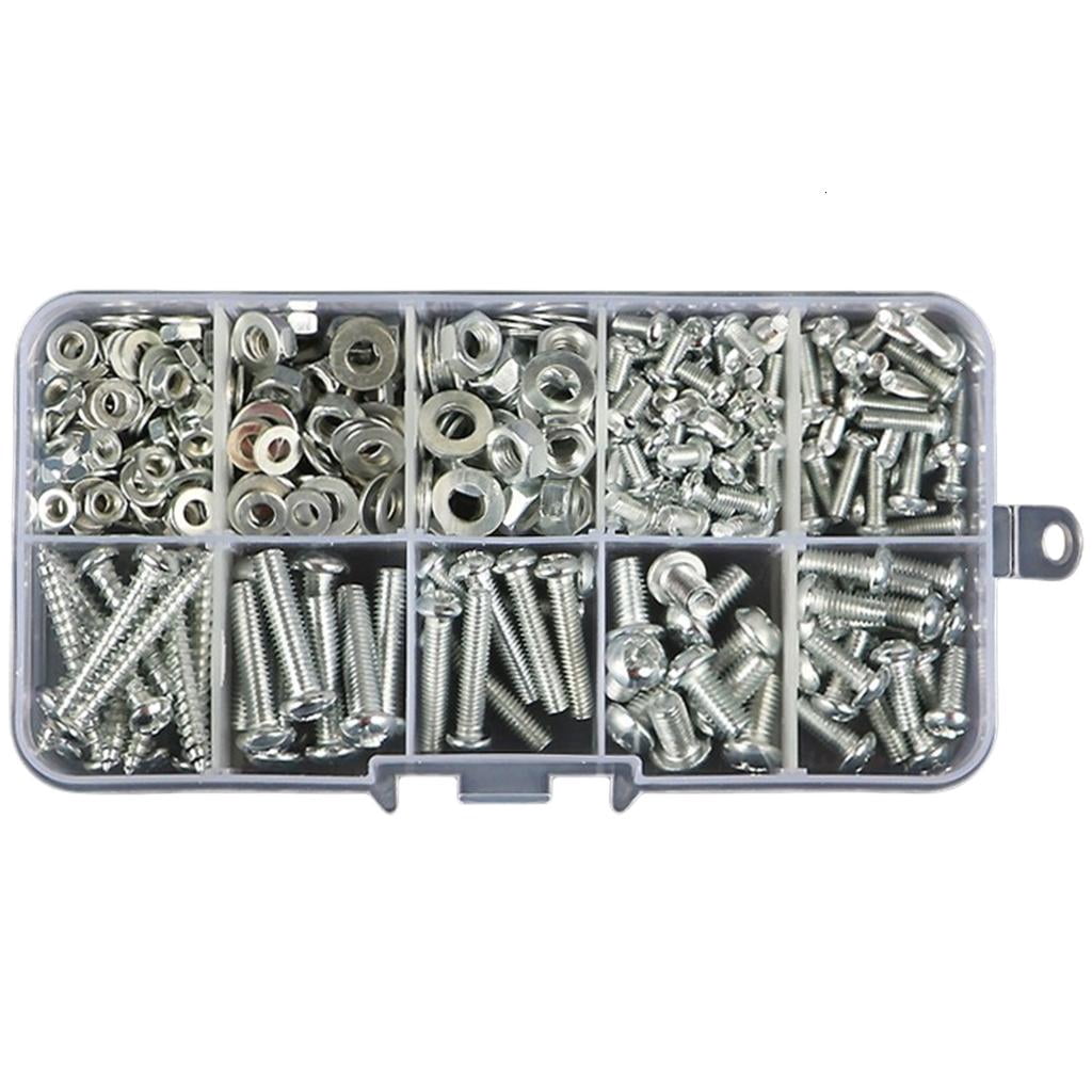 MOMOJIA Upgrades Iron Screw set Essential Screw Assortment for Various DIY Projects