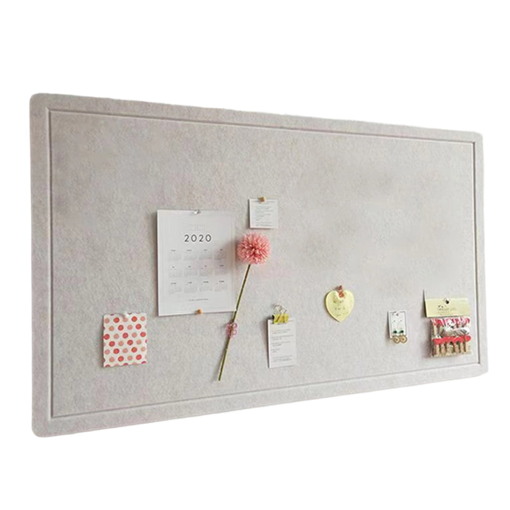 MOMOJIA User Friendly Felt Fabric Bulletin Board Peeling Stick Mounting Surfaces Suitable for Photos Note Office Home School Use