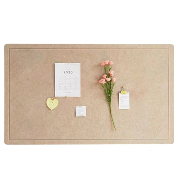 MOMOJIA User Friendly Felt Fabric Bulletin Board Peeling Stick Mounting Surfaces Suitable for Photos Note Office Home School Use