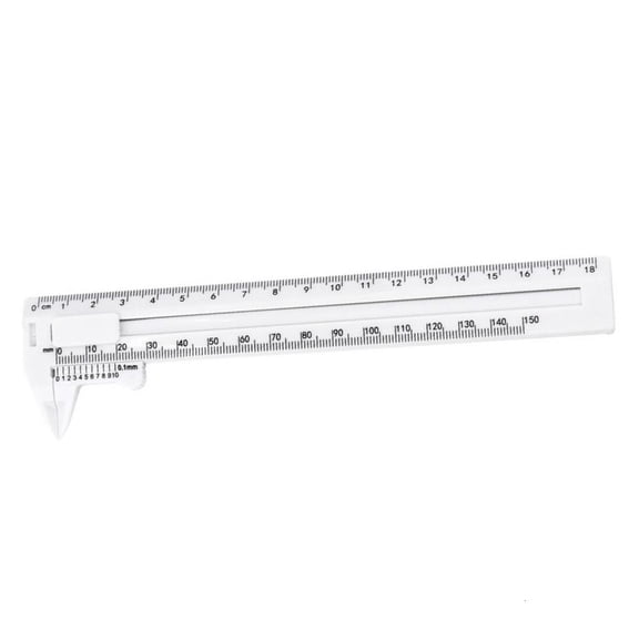 MOMOJIA Vernier Caliper Double Scale Micrometer Woodworking Ruler Measuring Instrument Tool for Jewelry Diameter Thickness