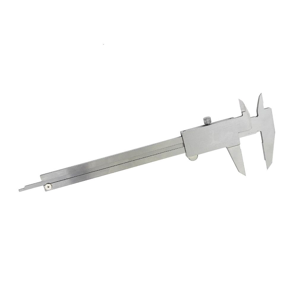 MOMOJIA 0-150mm Vernier Caliper Woodworking Ruler Measuring Tool for Depth Diameter Thickness Measurement