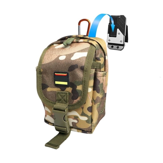 MOMOJIA Versatilitys Clip On Tool Pouch Abrasion Resistant Waist Bag Carry Pouches