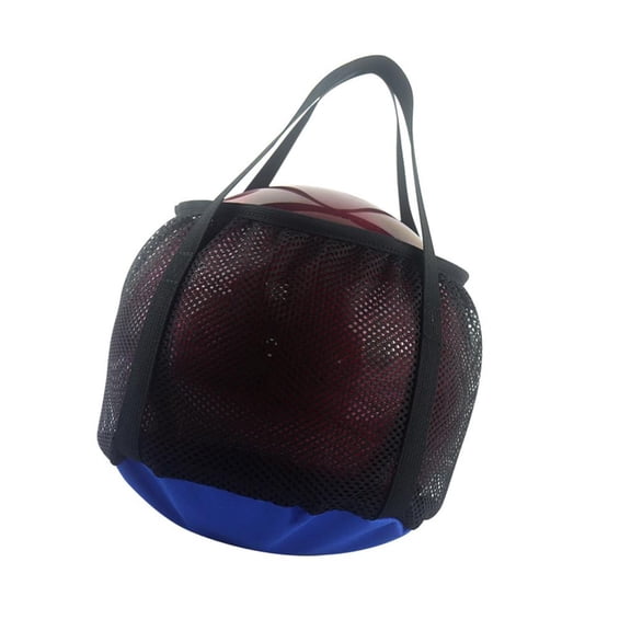 MOMOJIA Washable Oxfords Bowling Ball Carrying Bag Meshes Front Elastic Cord Securing Light weight Luggage Attachments