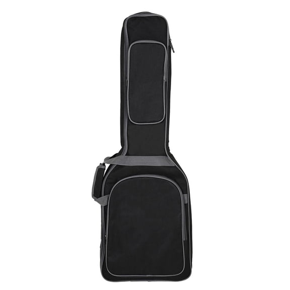 MOMOJIA Waterproof Electric Guitar Gig Bag with Shock Absorbent Padding Breathable Back Support Multiple Organizational Pockets