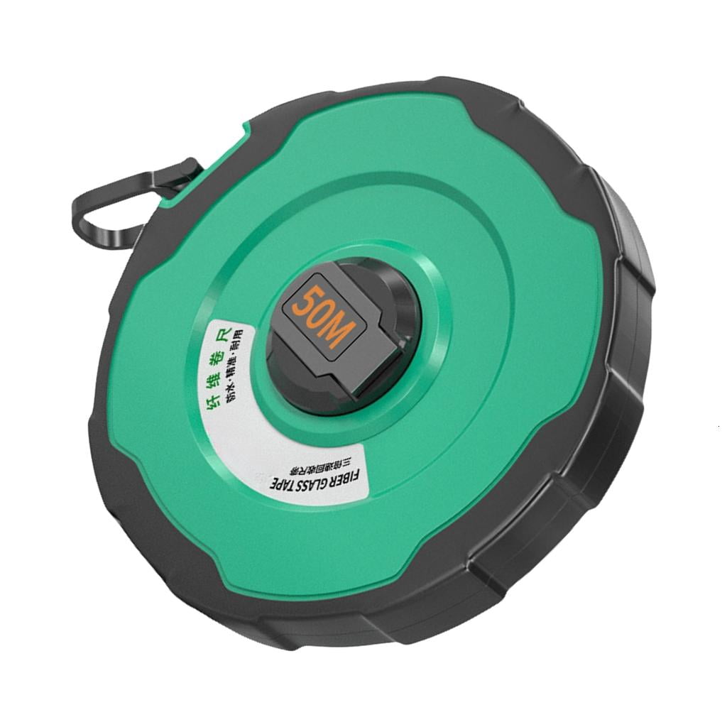 MOMOJIA Waterproof Fiber Tape Measure Double Side Scale Measuring Tape ABS Casing Tape Measure for Construction & DIY Projects