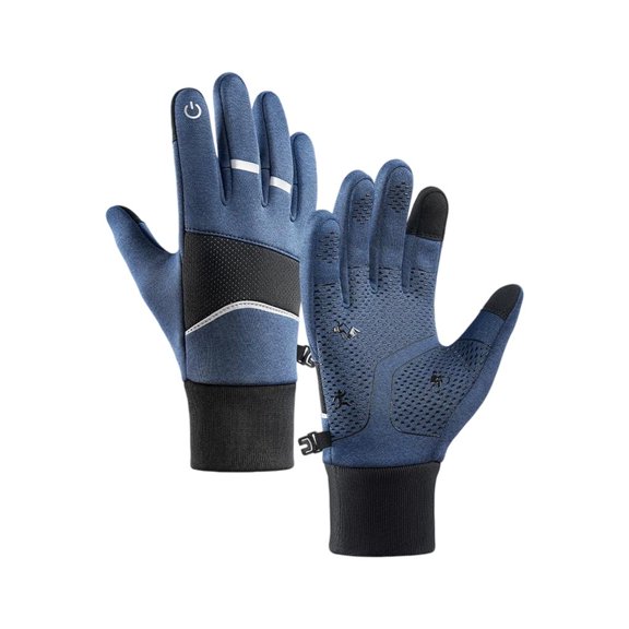MOMOJIA Windproof Thermals Gloves For Skiing Cycling Touchscreens Function Waterproof Construction Comfortable Fit Wrist Cuffs
