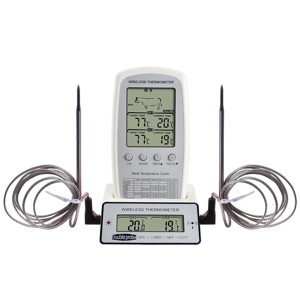 MOMOJIA Wireless Meat Thermometer Convenient Digital BBQ Thermometer Kitchen Thermometer