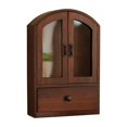 thumbnail image 1 of MOMOJIA Wooden Desktop Organizers Cabinet with Drawer Decorative Shelf For Makeup Cosmetic Sundries Display Storage Rack Gift, 1 of 8