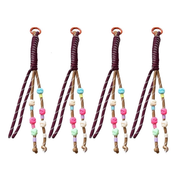 MOMOJIA Woven Keychain Lanyard for Backpacks Purses Multipurpose Key Holder Cord Strap