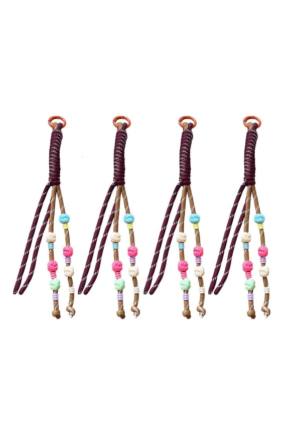 Woven Keychain Lanyard for Backpacks Purses Multipurpose Key Holder Cord Strap