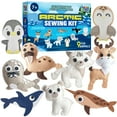 thumbnail image 1 of MOMOTOYS Sewing Kit Toys, DIY Arctic Animal Plush Craft Supplies for all, 1 of 8