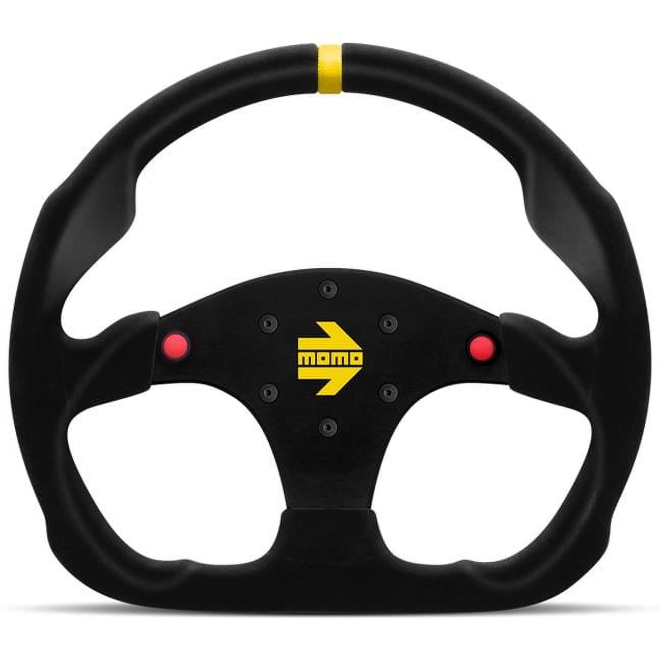 MOMO R1960/32SHB Steering Wheel - Italian Craftsmanship, High Performance For Enhanced Driving Experience